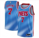 Men's Brooklyn Nets #7 Kevin Durant Swingman Blue Basketball Jersey 2021 New