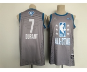 Men's Jordan Brooklyn Nets #7 Kevin Durant Grey 2022 NBA All-Star Swingman Basketball Jersey