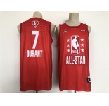 Men's Jordan Brooklyn Nets #7 Kevin Durant Red 2022 NBA All-Star Swingman Basketball Jersey