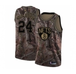 Men's Nike Brooklyn Nets #24 Rondae Hollis-Jefferson Swingman Camo Realtree Collection NBA Jersey