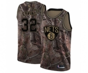 Men's Nike Brooklyn Nets #32 Julius Erving Swingman Camo Realtree Collection NBA Jersey