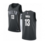 Women's Brooklyn Nets #13 Dzanan Musa Swingman Gray Basketball Jersey Statement Edition