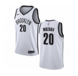 Women's Nike Brooklyn Nets #20 Timofey Mozgov Authentic White NBA Jersey - Association Edition