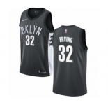 Women's Nike Brooklyn Nets #32 Julius Erving Authentic Gray NBA Jersey Statement Edition