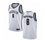 Women's Nike Brooklyn Nets #6 Sean Kilpatrick Authentic White NBA Jersey - Association Edition
