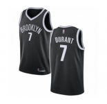 Youth Brooklyn Nets #7 Kevin Durant Swingman Black Basketball Jersey - Icon Edition