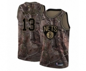 Youth Nike Brooklyn Nets #13 Shabazz Napier Swingman Camo Realtree Collection NBA Jersey
