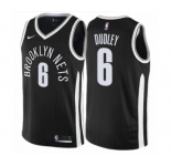 Youth Nike Brooklyn Nets #6 Jared Dudley Swingman Black NBA Jersey - City Edition