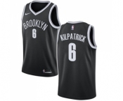 Youth Nike Brooklyn Nets #6 Sean Kilpatrick Swingman Black Road NBA Jersey - Icon Edition