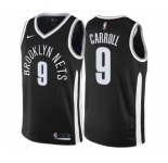 Youth Nike Brooklyn Nets #9 DeMarre Carroll Swingman Black NBA Jersey - City Edition