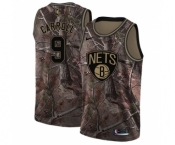 Youth Nike Brooklyn Nets #9 DeMarre Carroll Swingman Camo Realtree Collection NBA Jersey